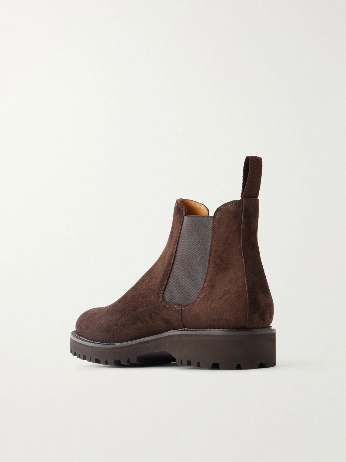 John Lobb - Lawry New Standard Suede Chelsea Boots - Brown