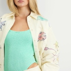 ALÉMAIS Women's Court Denim Overshirt in Cream