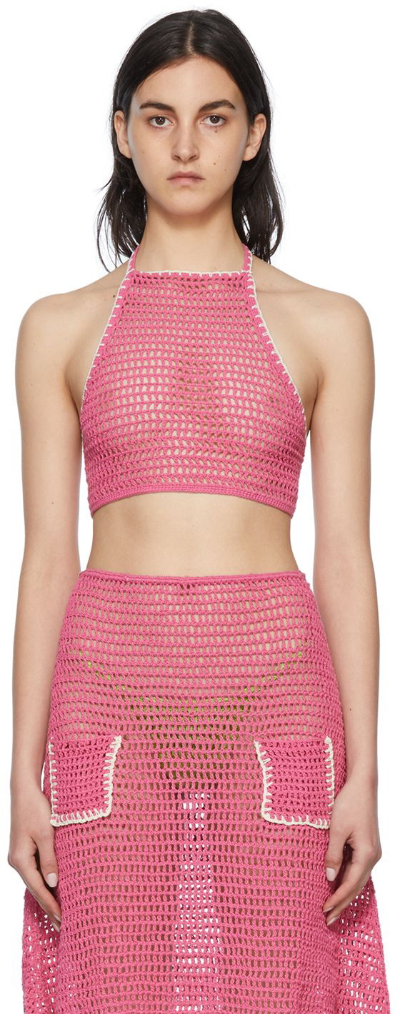 Akoia SSENSE Exclusive Pink Camisole