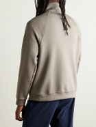 Lululemon - Smooth Spacer Stretch Recycled-Jersey Half-Zip Sweatshirt - Gray