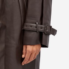 Good American Women's Uniform Trench Coat in Bark