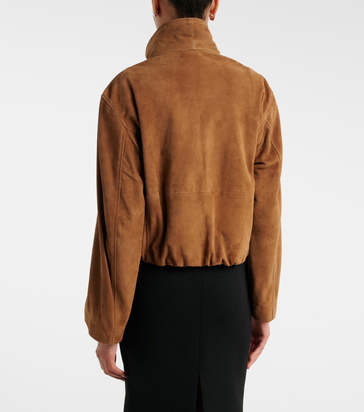 Nour Hammour Etienne suede jacket