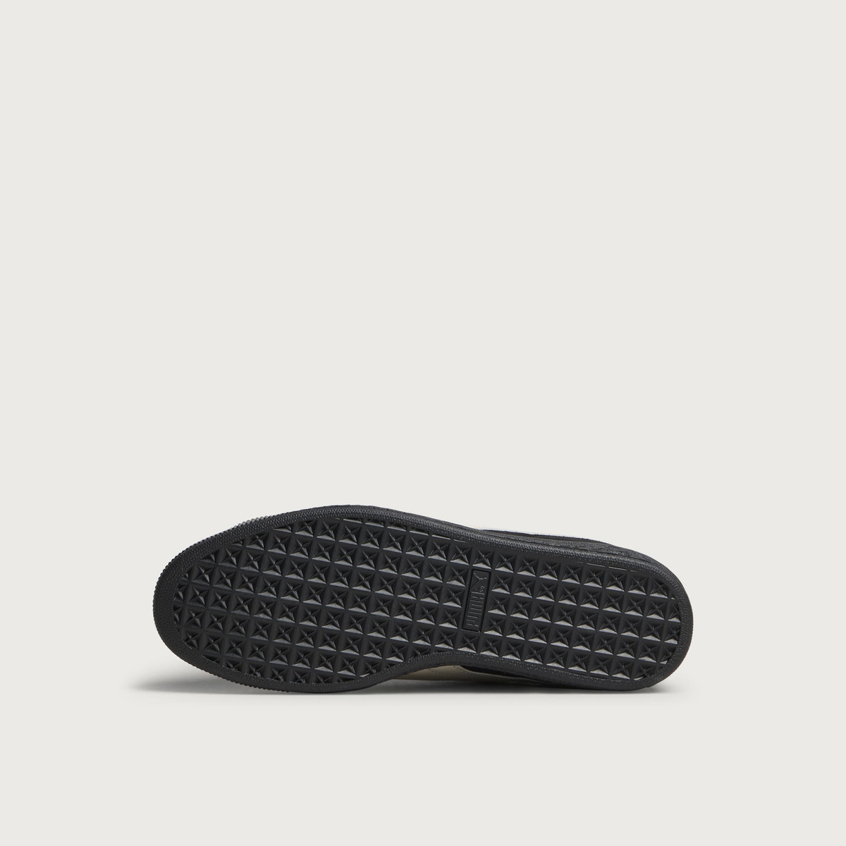 Puma Men's Suede Sneaker in Midnight Navy/Alpine Snow