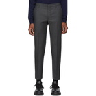 Prada Grey Pinhead Trousers