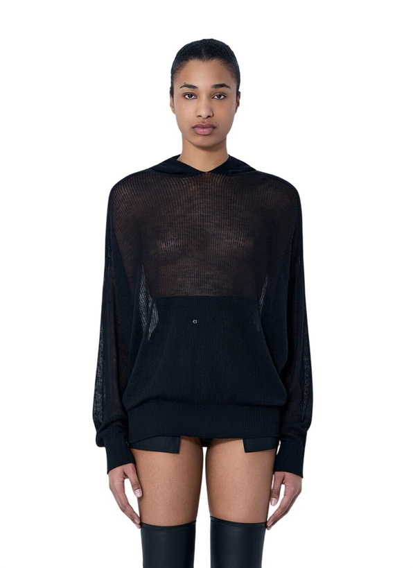 Photo: Rick Owens Mesh Knit Hoodie