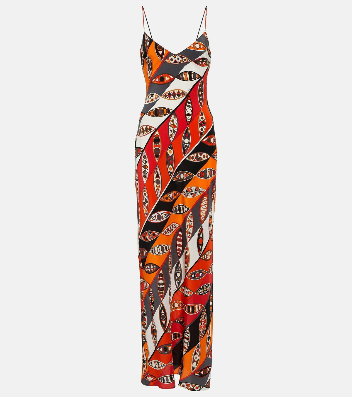 Pucci Printed silk maxi dress Emilio Pucci