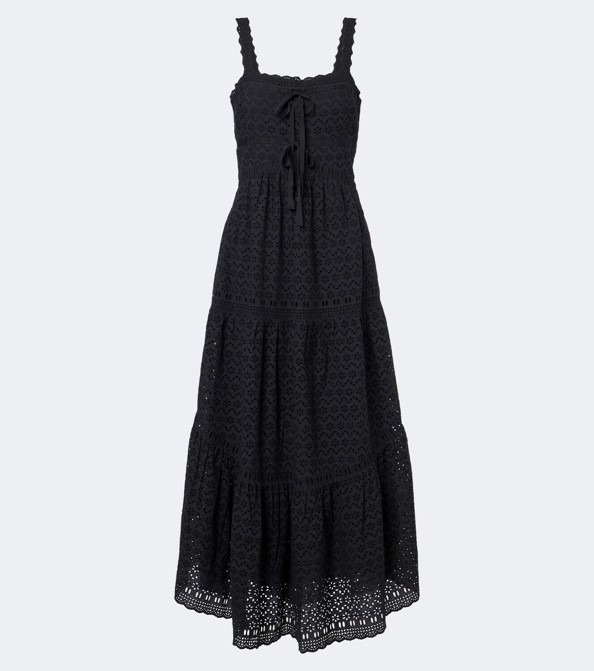 Ulla Johnson Constance broderie anglaise cotton midi dress