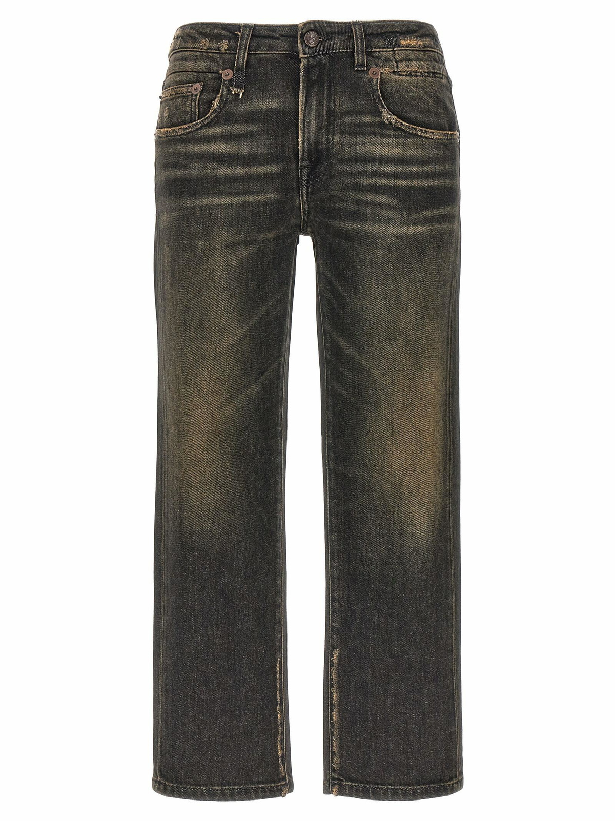 R13 SSENSE Exclusive Off-White Jeans R13