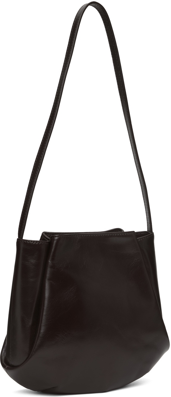 Recto Burgundy 'La Tulip' Sling Bag