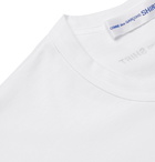 Comme des Garçons SHIRT - Cotton-Jersey T-Shirt - White