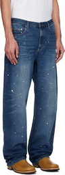 A.P.C. Blue Relaxed Jeans