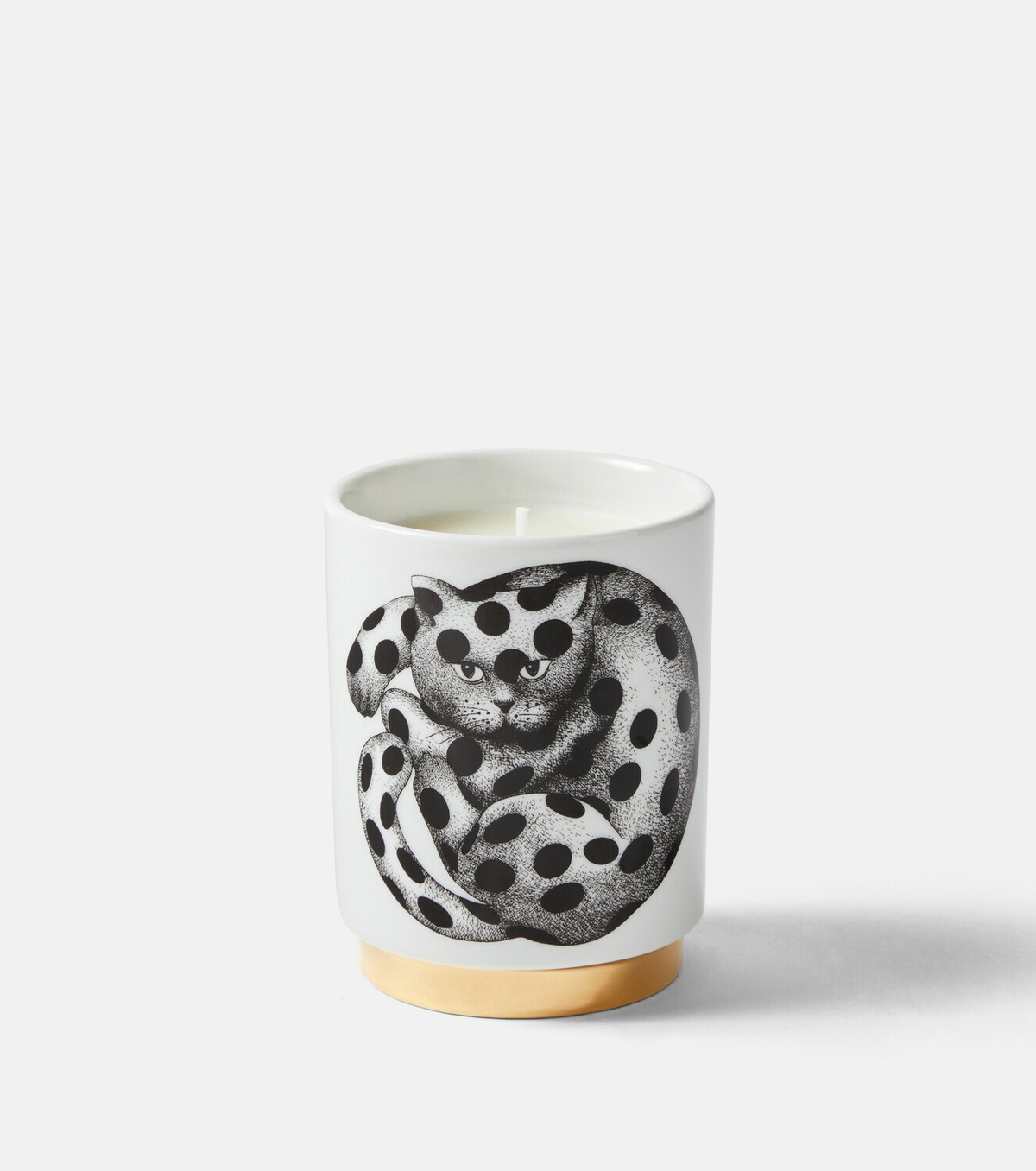 Fornasetti High Fidelity porcelain scented candle