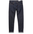 rag & bone - Fit 1 Skinny-Fit Selvedge Stretch-Denim Jeans - Dark denim