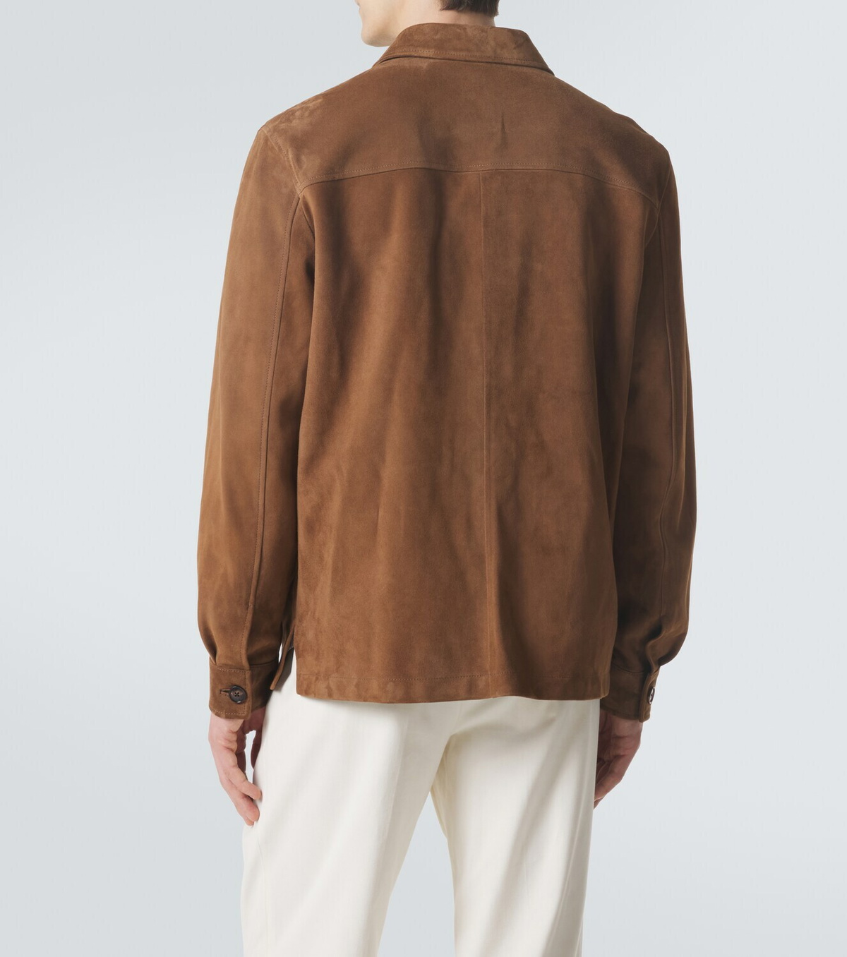 Umit Benan Santiago suede jacket