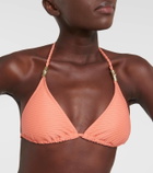 Heidi Klein Tortola triangle bikini top