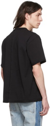 C2H4 Black Cotton T-Shirt