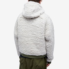 ROA Men's Heavy Furry Fleece Jacket in Silver Sage