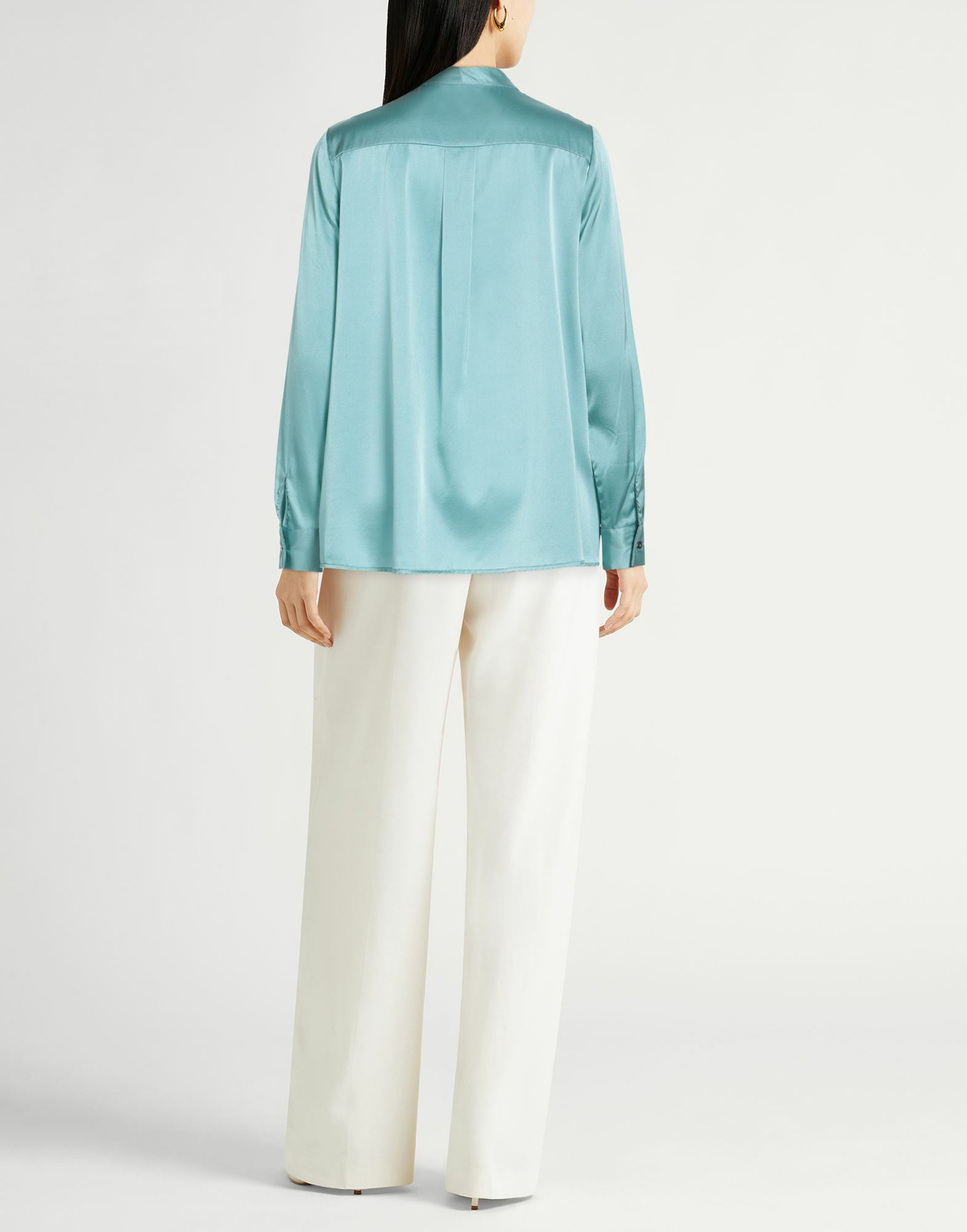 Roberto Collina Womens Shirt Turquoise