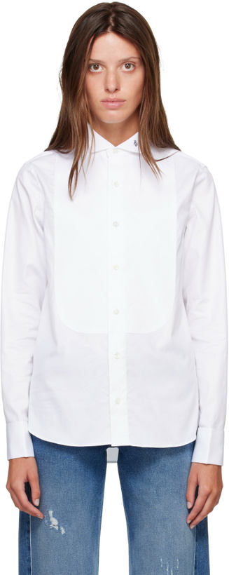 Photo: HommeGirls White Tux Shirt