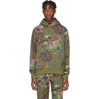 Noah NYC Green Paisley Hoodie