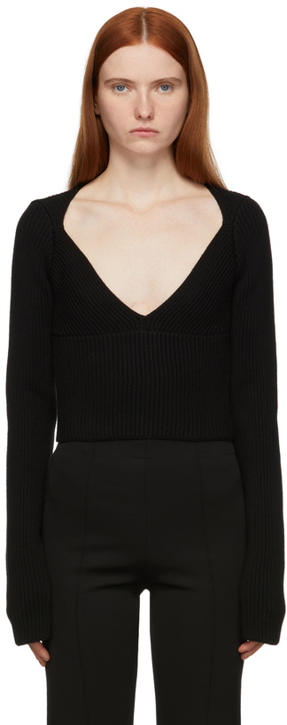 Photo: Gauge81 Black Veile Sweater