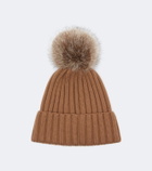 Moncler Ribbed-knit virgin wool beanie
