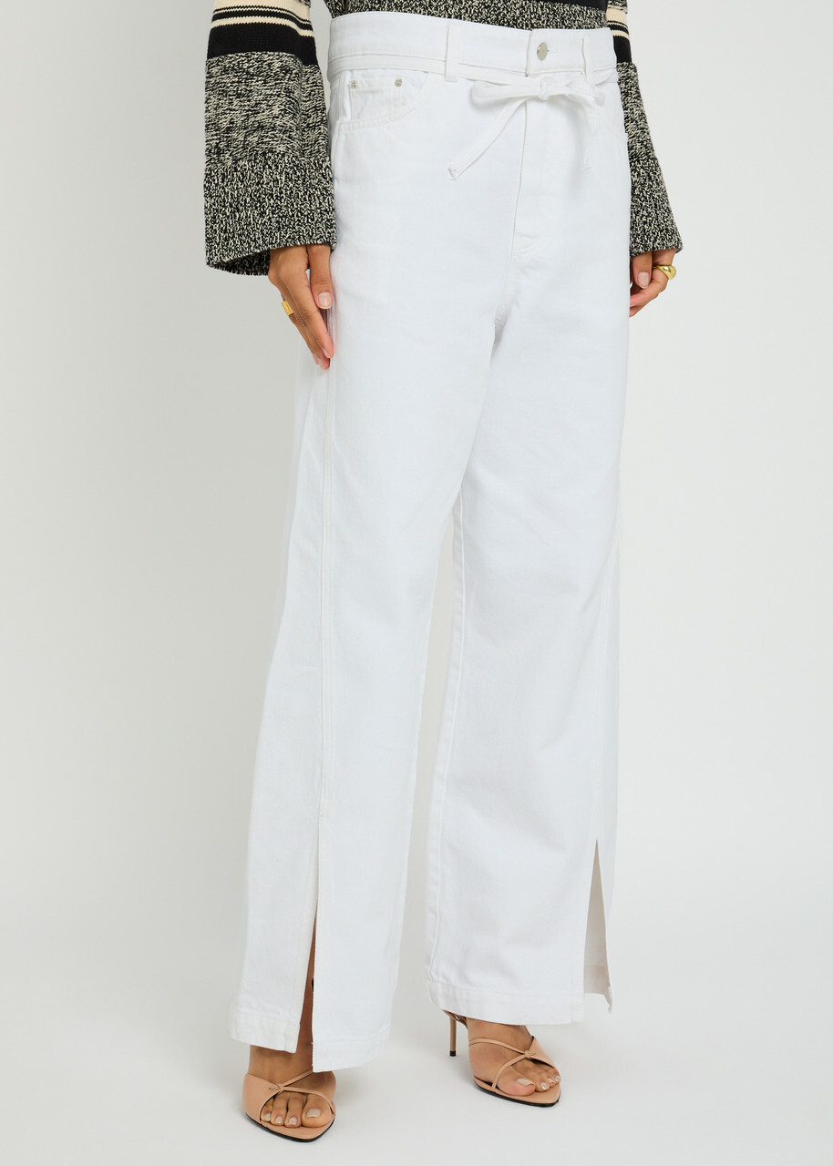 Day Birger ET Mikkelsen Jane Wide-leg Jeans White