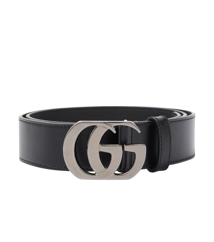 Photo: Gucci Cut GG Marmont leather belt