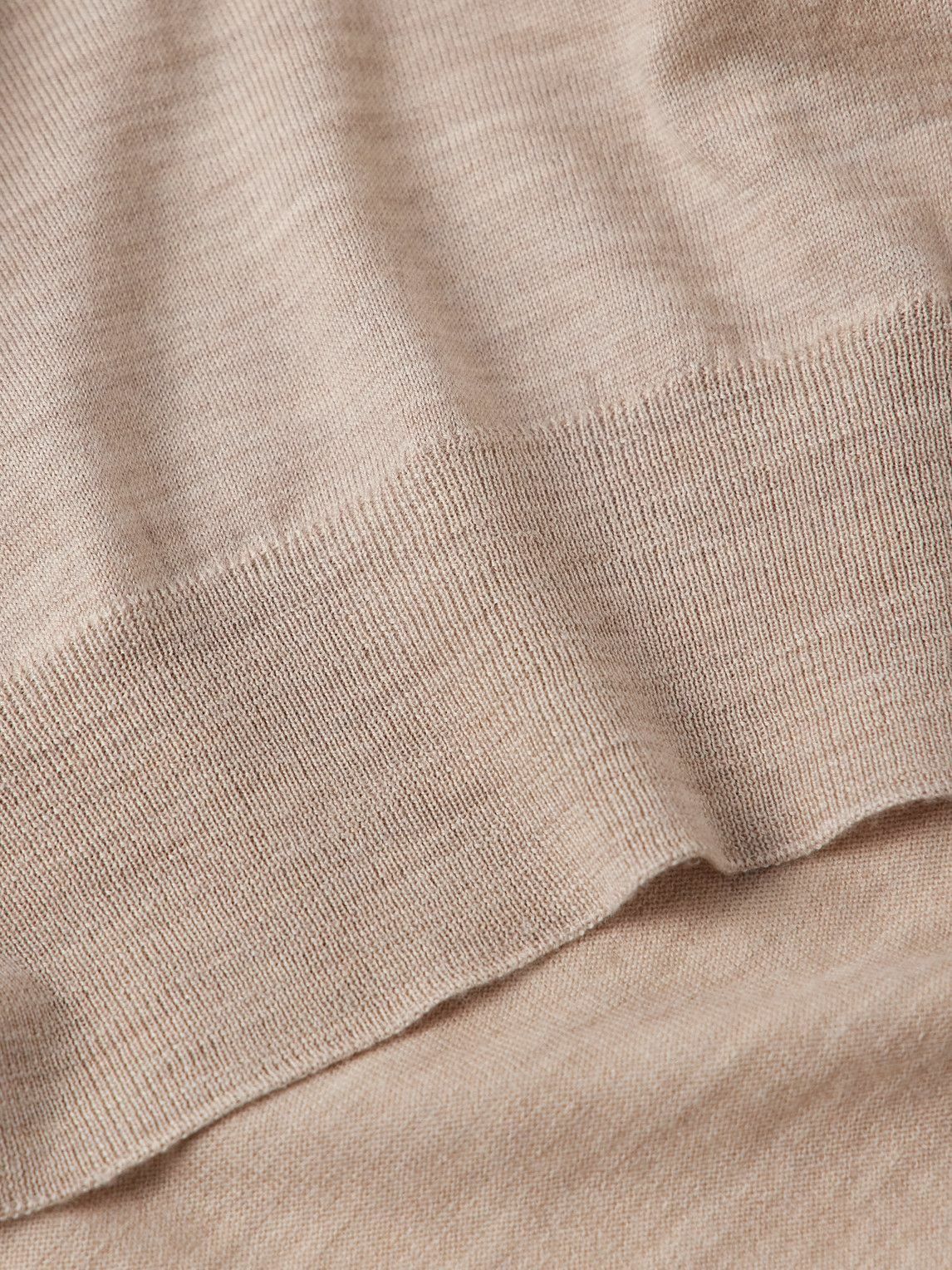 Lardini - Virgin Wool Rollneck Sweater - Neutrals