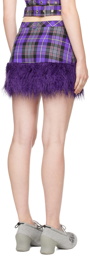 Rave Review Purple Havana Miniskirt