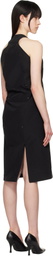 JOHANNA PARV Black Day Midi Dress