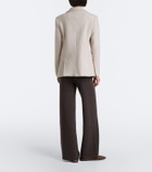 Eleventy Knitted cashmere wide-leg pants
