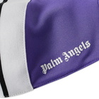 Palm Angels Men's Classic Track Mask in Purple/White