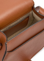 Chloe Marcie Small Grained Leather Saddle bag - Tan - One Size