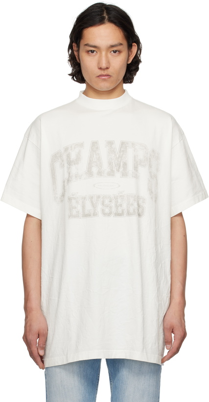 Photo: Balenciaga Off-White 'Champs Élysées' T-shirt