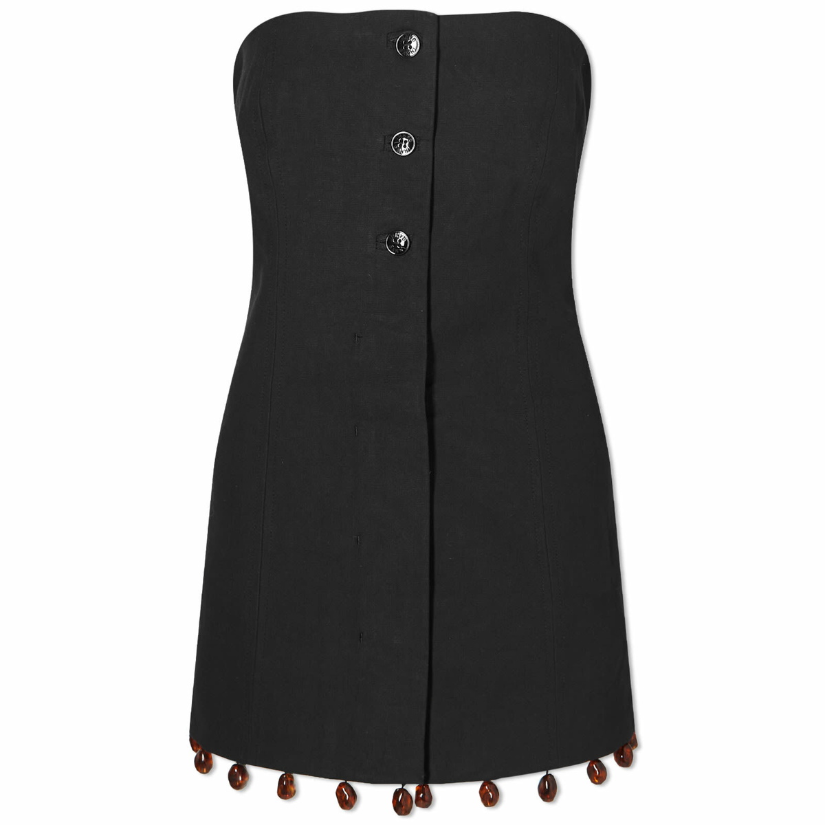 GANNI Women's Sleeveless Top in Black