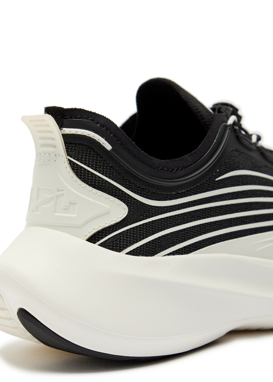 Athletic Propulsion Labs Veil Knitted Sneakers Black And White