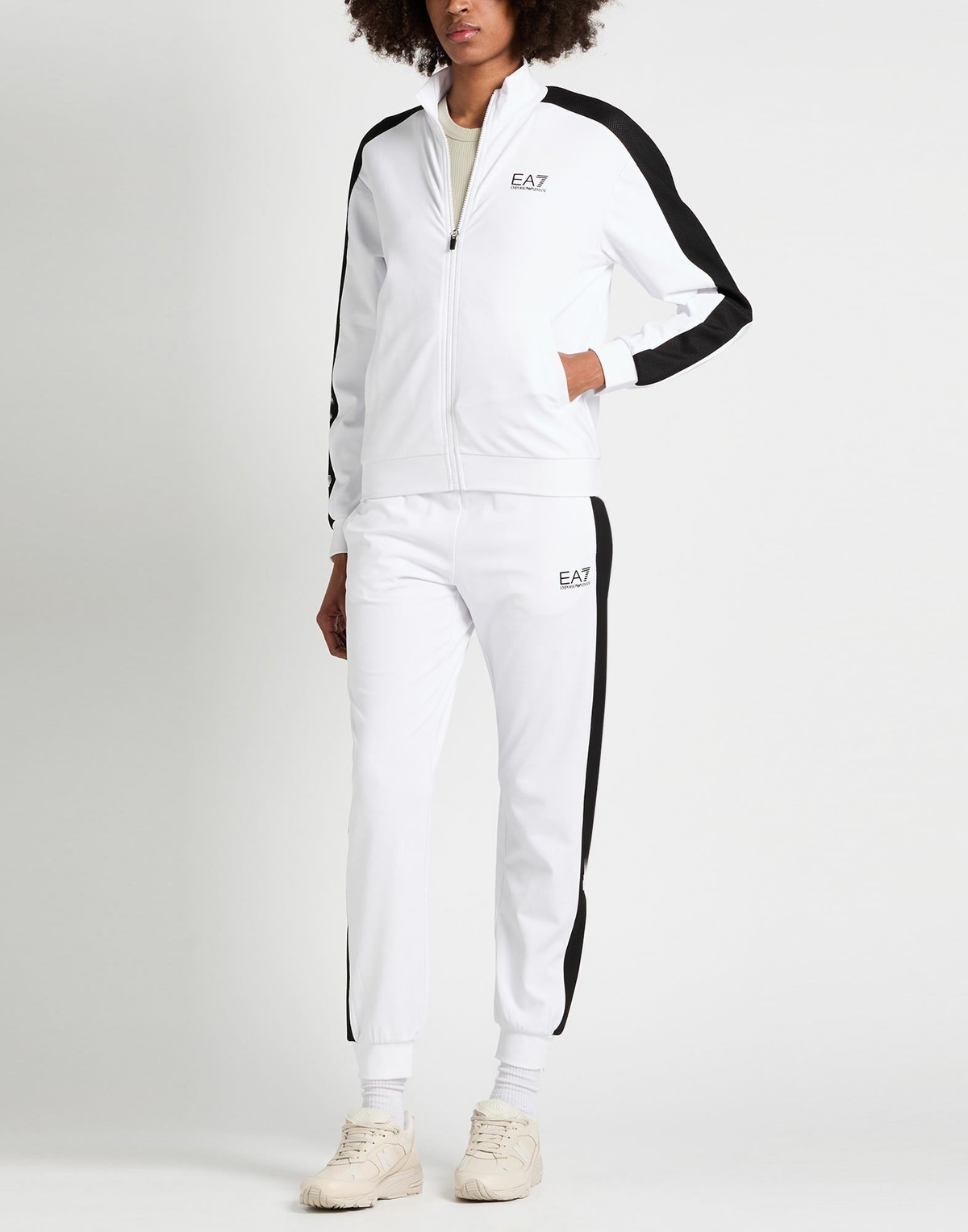 Ea7 Womens Tracksuit in White