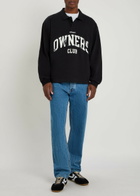 Represent Owners Printed Cotton Rugby top Black Black