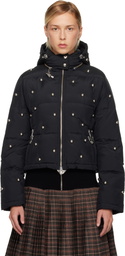Chopova Lowena Black Fallout Down Jacket