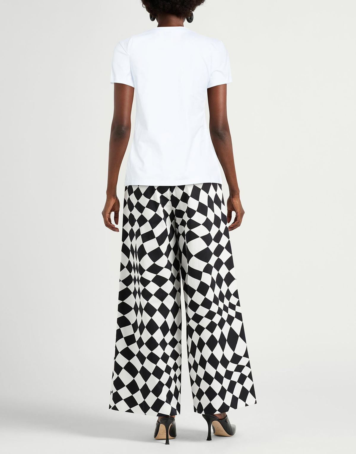 Pinko Denim Womens T-shirt in White