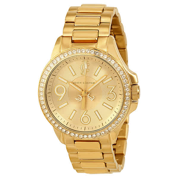Juicy Couture Gold Crystal Women\'s Watch Juicy Couture 1901009 Juicy Couture Stella Women Watches  main image 3