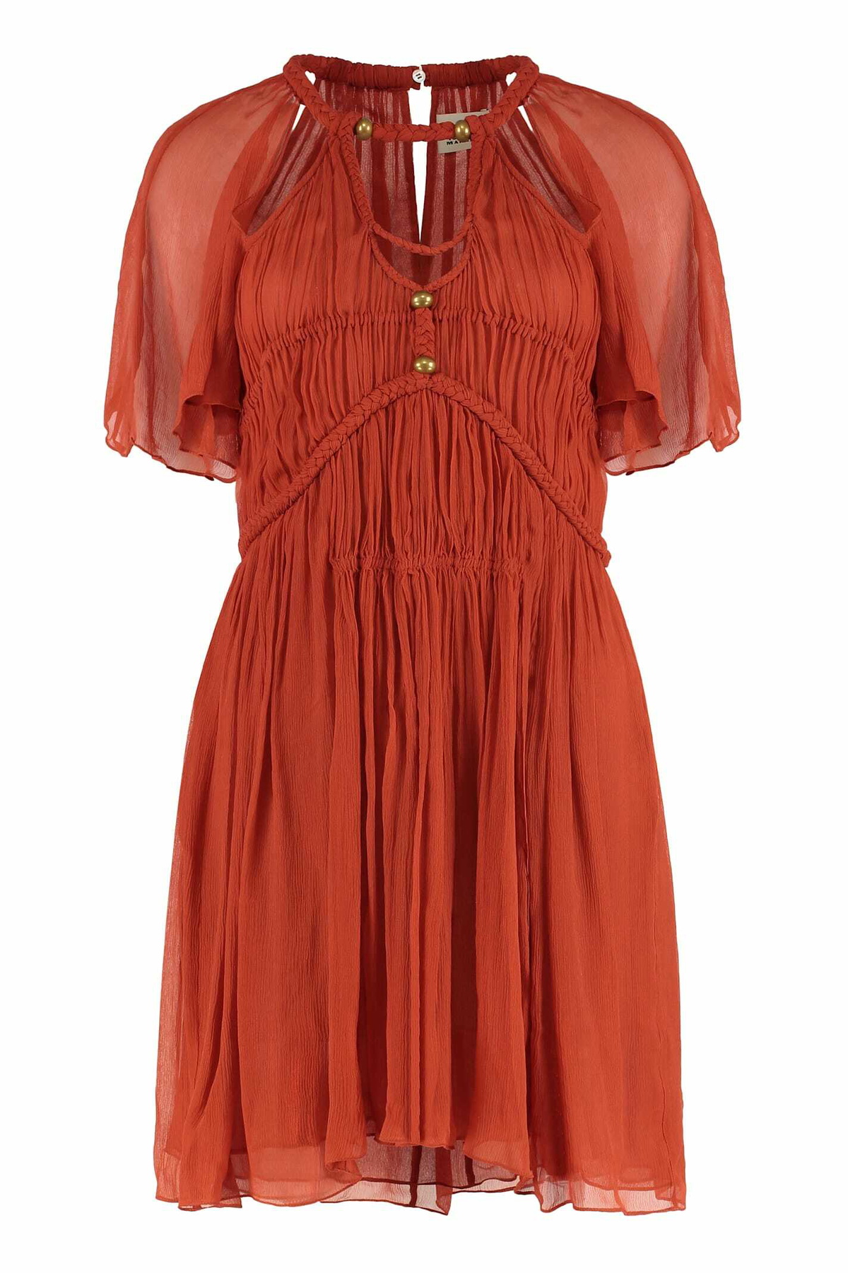 ISABEL MARANT ★Orfra 装飾 シルクブレンド ミニドレス Isabel Marant Orfra embellished silk-blend minidress Isabel