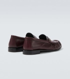 Saint Laurent Le Loafer Supple leather penny loafers