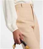 Chloé Linen wide-leg pants