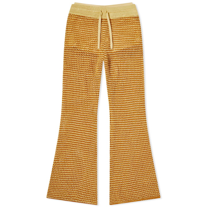 Photo: Rejina Pyo Murphy Knitted Flared Trousers