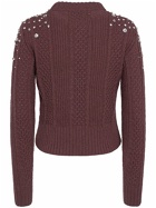 GOLDEN GOOSE - Journey Wool Crewneck Cropped Sweater