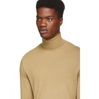 Ralph Lauren Purple Label Tan Cashmere Turtleneck