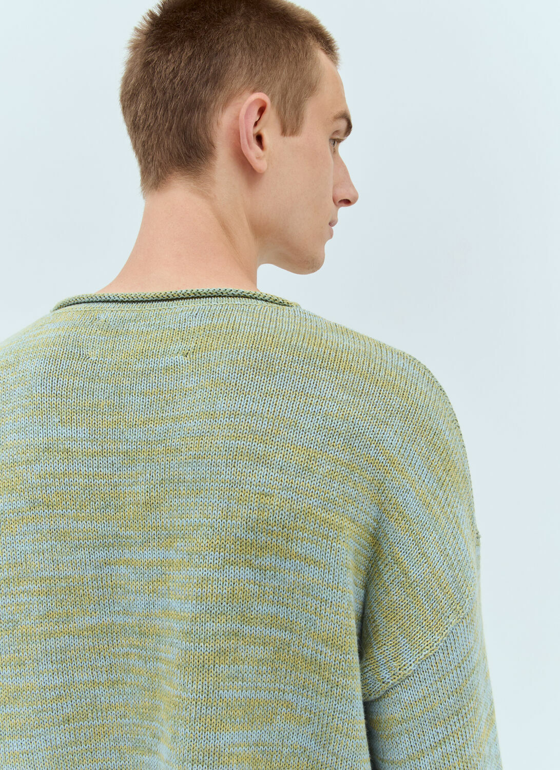 Brain Dead Carignan Marled Knit Sweater