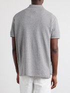 Polo Ralph Lauren - Logo-Embroidered Cotton-Piqué Polo Shirt - Gray